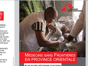 Activités 2015 MSF Suisse en RDC